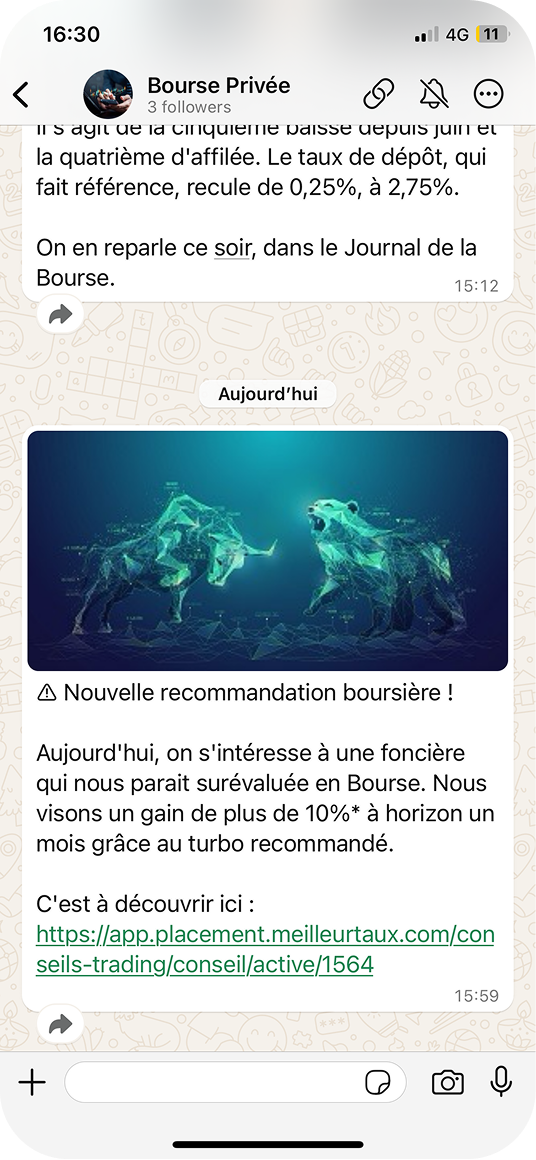 Aperçu WhatsApp Meilleurtaux Bourse Privée